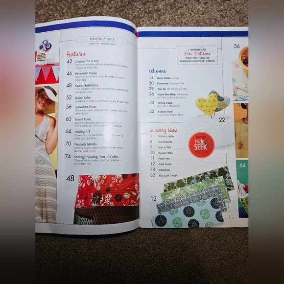 Sew News Magazine Bundle Apri/May & June/July 2013 - Picture 6 of 6